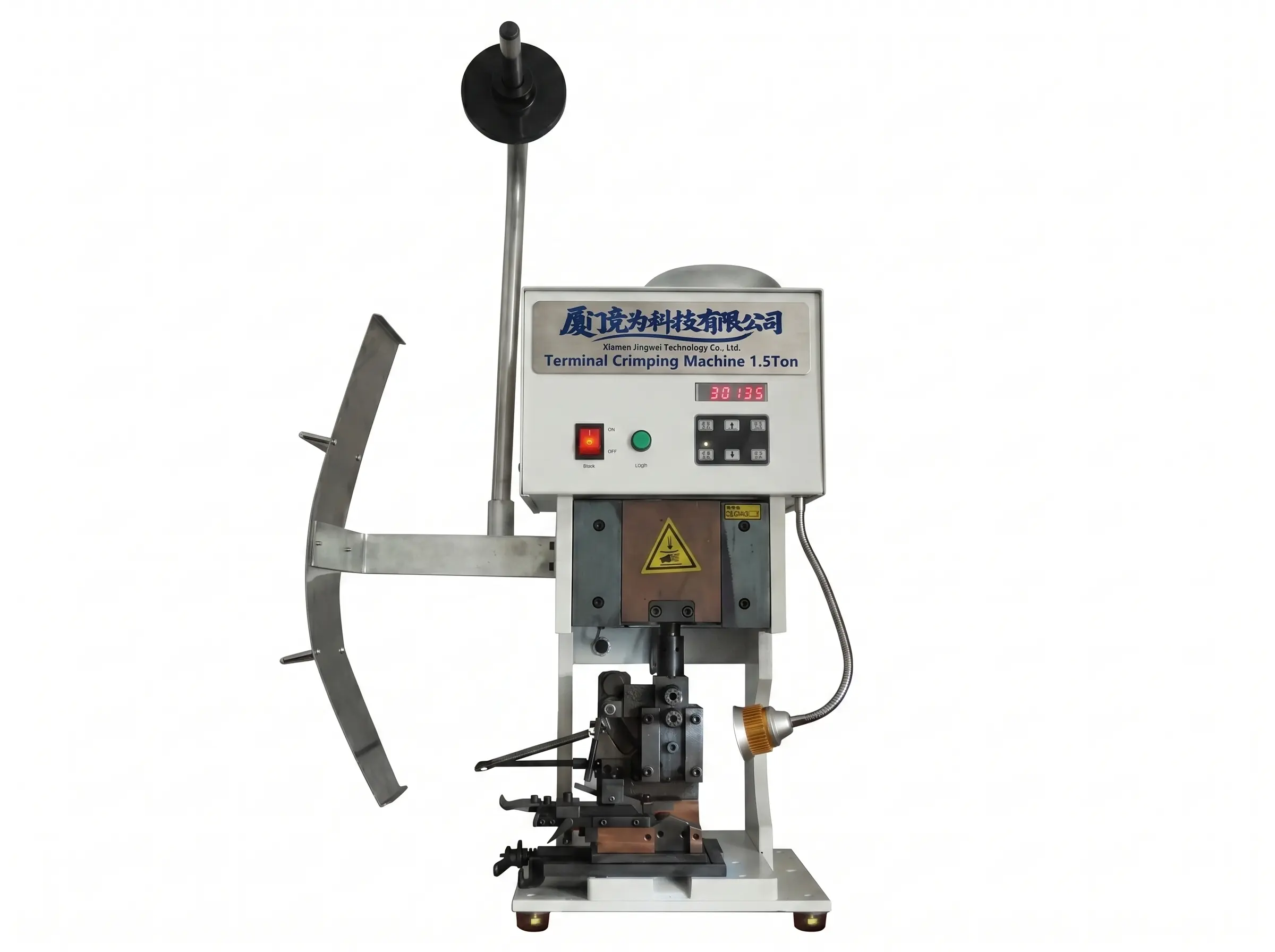 Mesin Crimping Terminal Otomatis WPM-1500S | Presisi Tinggi untuk Kabel Harness