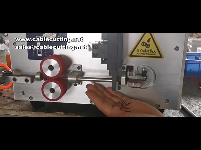 Mesin Kupas & Potong Kawat Otomatis | Tekuk Kawat dengan Hitungan Panjang & Jumlah