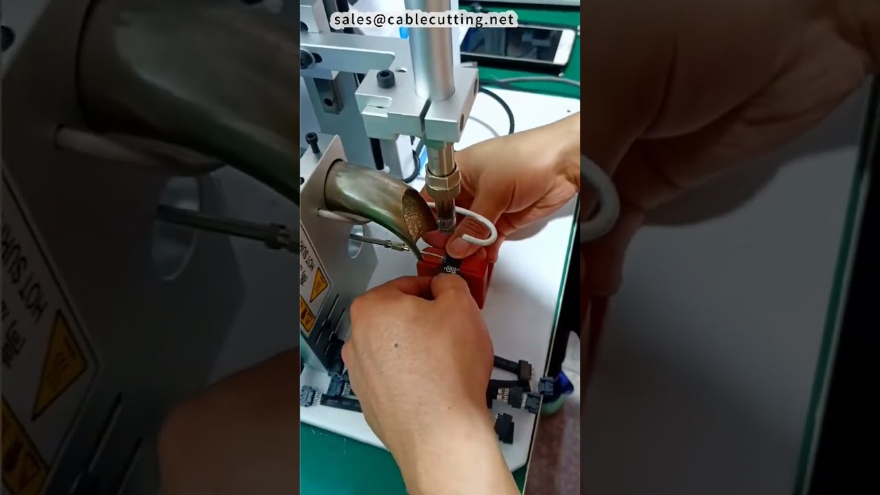 Mesin Solder Kabel SATA 8P dengan Tingkat Cacat Rendah & Sambungan Solder Penuh | Demo Pabrik #diy