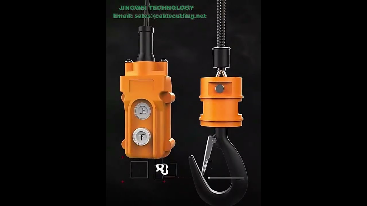 Derek Listrik 100kg-500kg | Winch Elektrik Portable 110V/220V untuk Angkat & Tarik Beban Berat