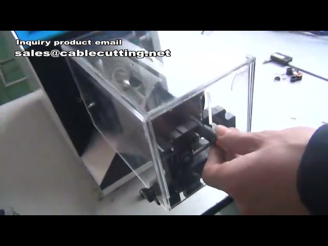 Mesin Pengupas Kabel Koaksial Otomatis, Mesin Pengupas Kabel Koaksial Energi Baru, Alat Kupas Kabel Koaksial