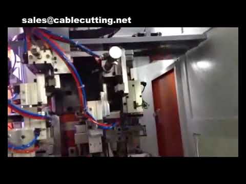 Mesin Crimping Insert Steker Tiga Pin Presisi Tinggi untuk Otomatisasi Pabrik