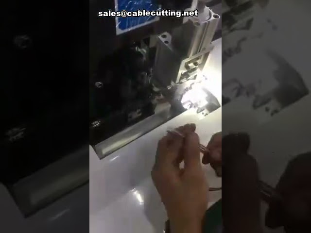 Mesin Kupas dan Crimping Kabel Otomatis | Mesin Press Terminal Kawat Profesional
