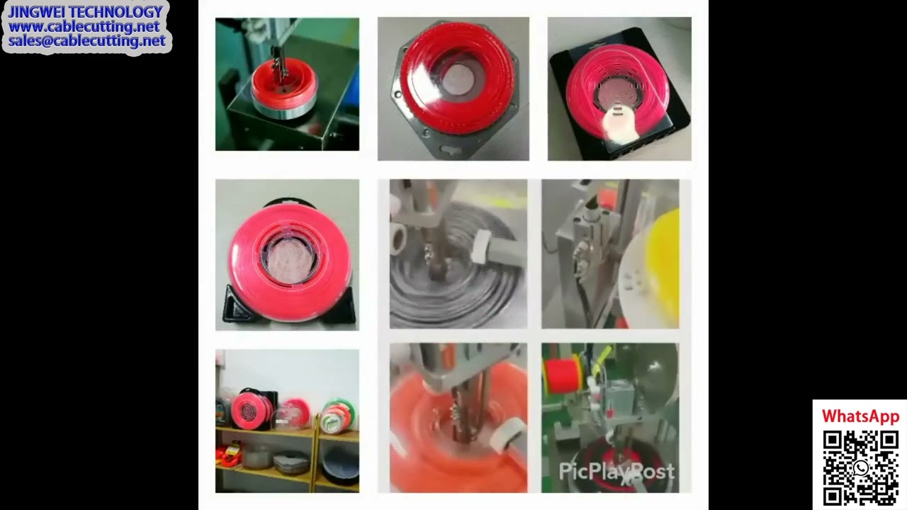 Mesin Penggulung Tali Trimmer Kecepatan Tinggi untuk Kemasan Blister | Otomatisasi Packing