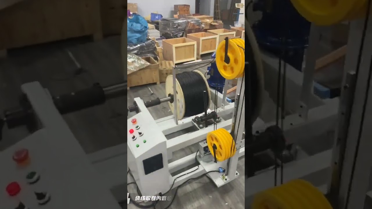 Automatic Meter Counting, Sorting, Cutting, Wire Winding & Coiling Machine   Efficient & Practic