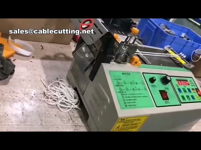 Mesin Pemotong Earloop Elastis Berkecepatan Tinggi untuk Produksi Masker