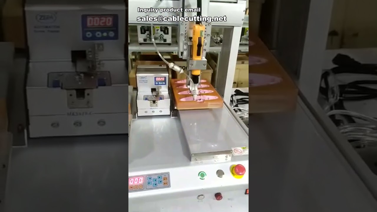 Robot Pengunci Sekrup Otomatis, Mesin Obeng Otomatis, dan Pengumpan Sekrup Canggih