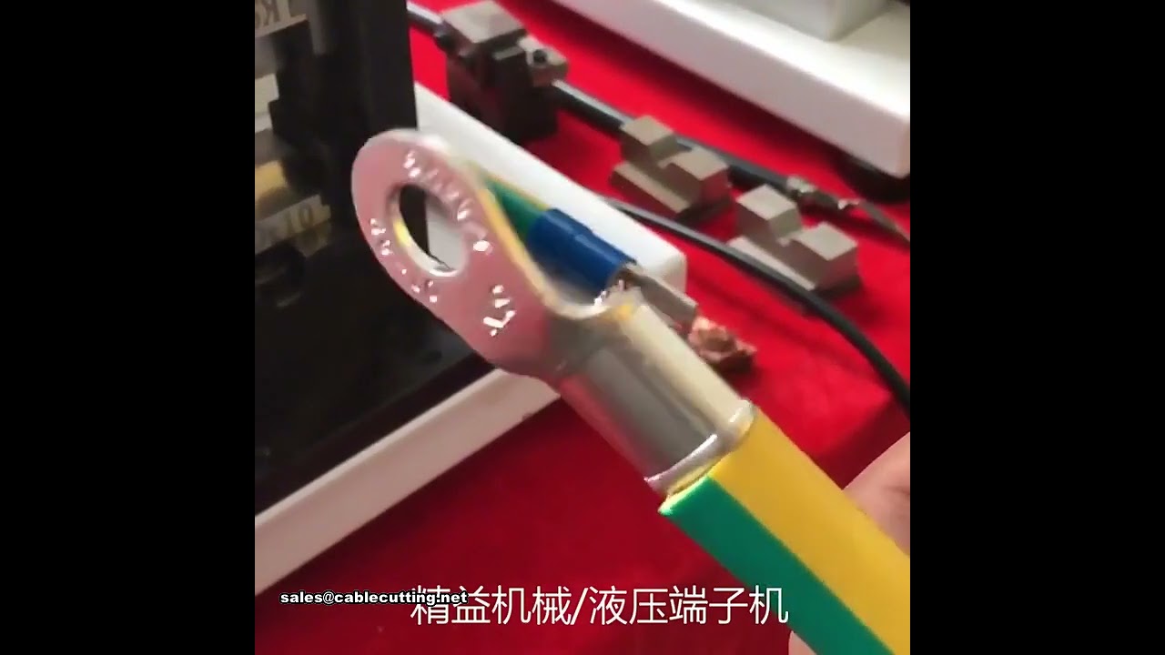 Alat Crimping Kabel Lug Hidrolik Kompresi untuk Koneksi Listrik Profesional
