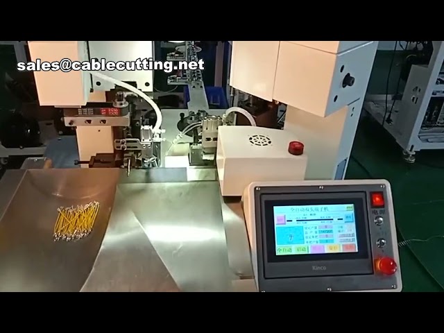 Mesin Crimping Terminal Otomatis Kedua Ujung | Tingkatkan Produksi Pabrik Anda