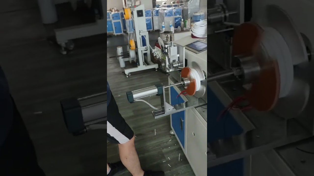 Mesin Otomatis Pengukur, Pemilah, Pemotong, Penggulung & Pengikat Kawat Satu Mesin Serba Bisa #pabrik