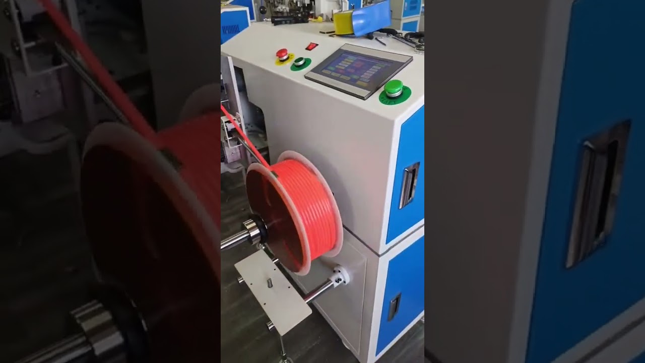 Mesin Coiler Pipa Efisien: Metering Presisi & Gulungan Rapi untuk Pipa PVC & Lunak #pabrik