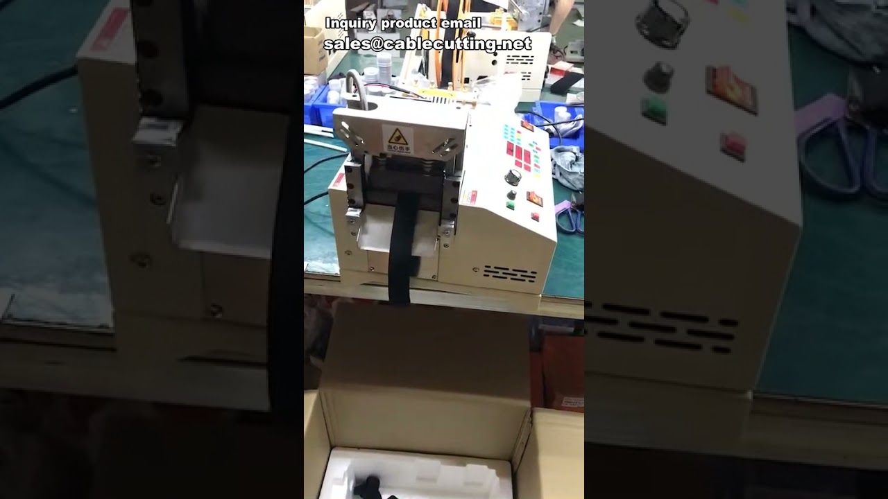 Mesin Potong Karet Elastis & Karet Gelang Berkecepatan Tinggi | Alat Potong Presisi