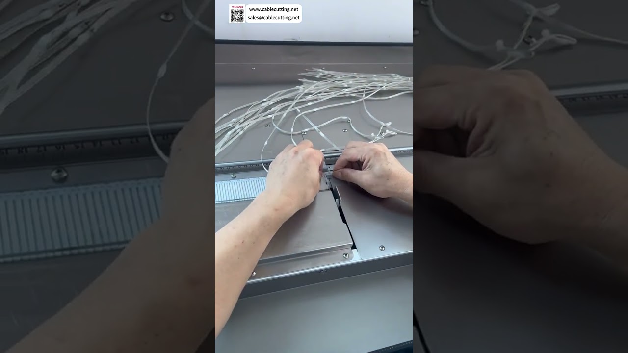 Mesin Tali Kabel Nilon untuk Ties 2,5x60mm – Alat Pengikat Sempurna untuk Lampu Peri (Custom Built)