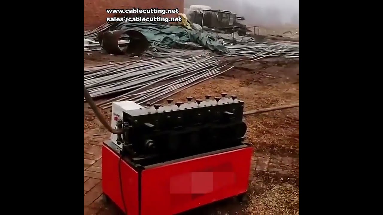 Mesin Pelurus Pipa Baja 220V/380V untuk Pipa Bengkok 22mm, 25mm, 32mm - Alat Pelurus Pipa Kecil