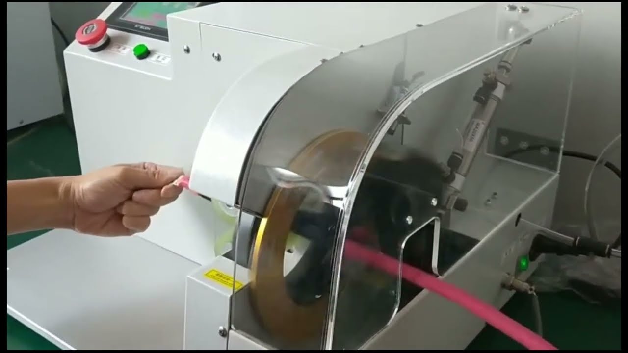 Automatic Cable Harness Wrap Tape Winding Machine Handheld Wire Taping Tool Machine For Cable