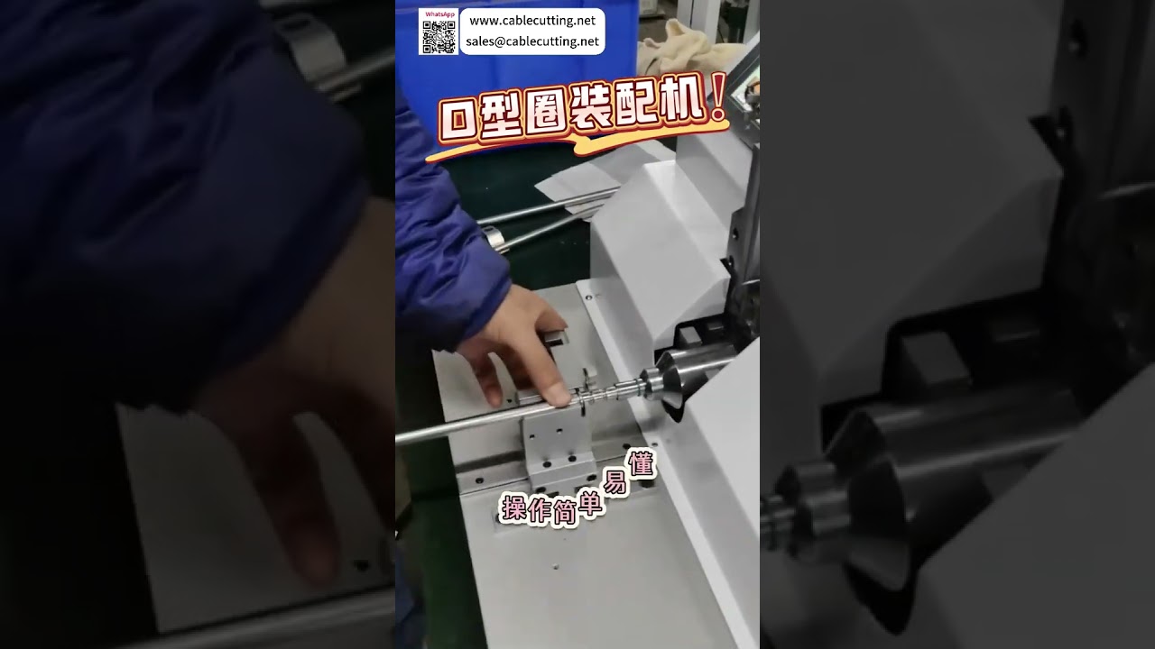 Mesin Perakitan O-Ring Otomatis Presisi Tinggi - Alat Pemasangan Seal Ring Industri