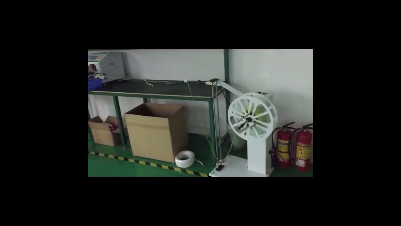 Mesin Pengumpan Kawat Otomatis LY WF001 - Rack Pelepas dan Umpan Kawat untuk Mesin Potong Kawat