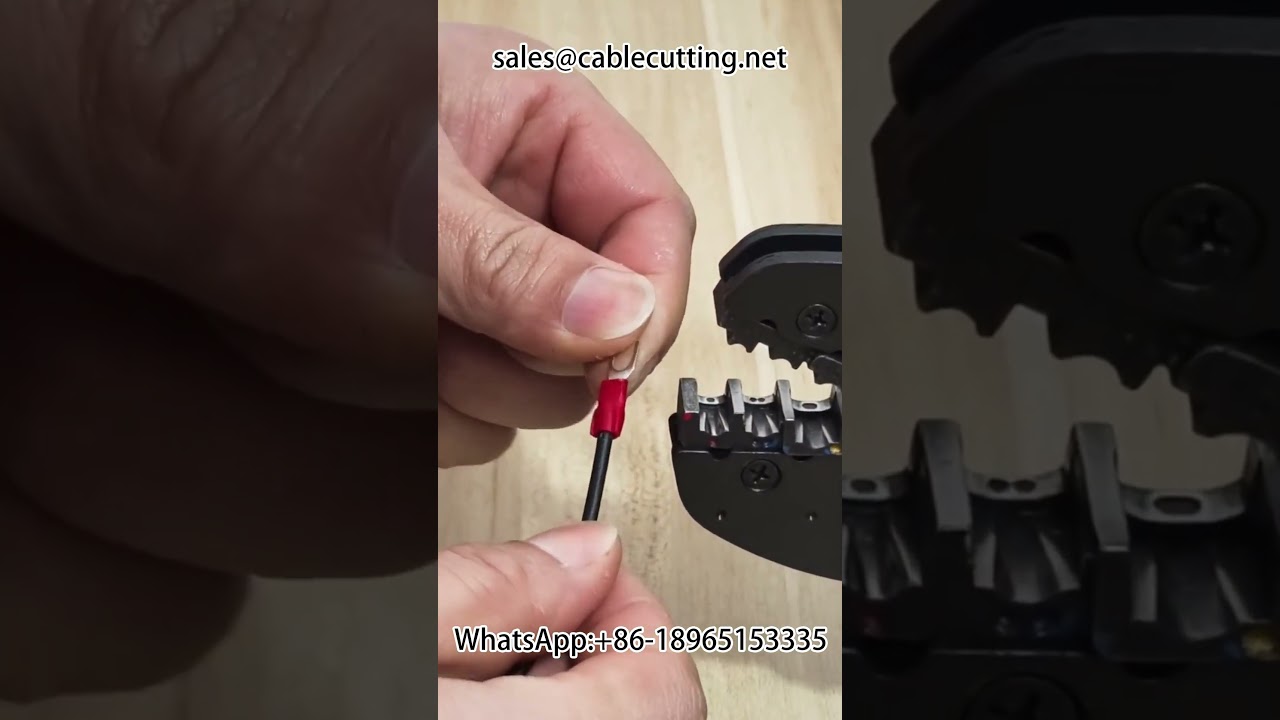 Mesin Crimping Terminal Elektrik: Crimping Semua Jenis Terminal dengan Cepat #Otomatisasi