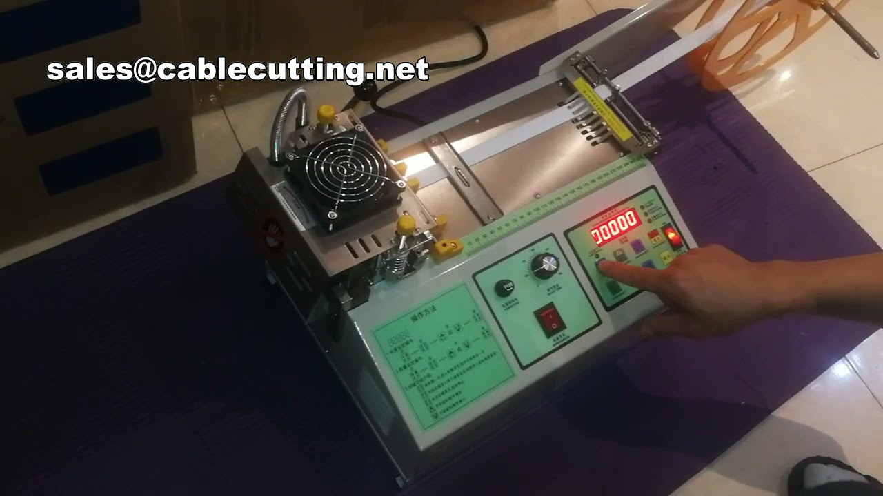 Cara Operasi Mesin Potong Sabuk Elastis & Webbing Ritsleting - Panduan Praktis