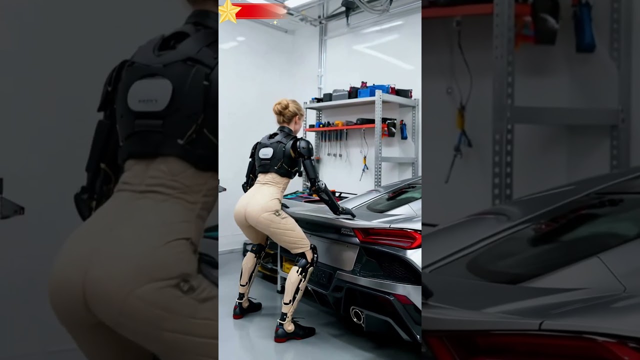Android Canggih Uji Performa Supercar Futuristik #Android #Supercar #TeknologiMasaDepan #Robotika #SciFi #Cyborg