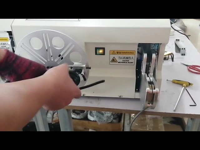 Economic Press Button USB Data Cable Winding & Tying All in One Machine