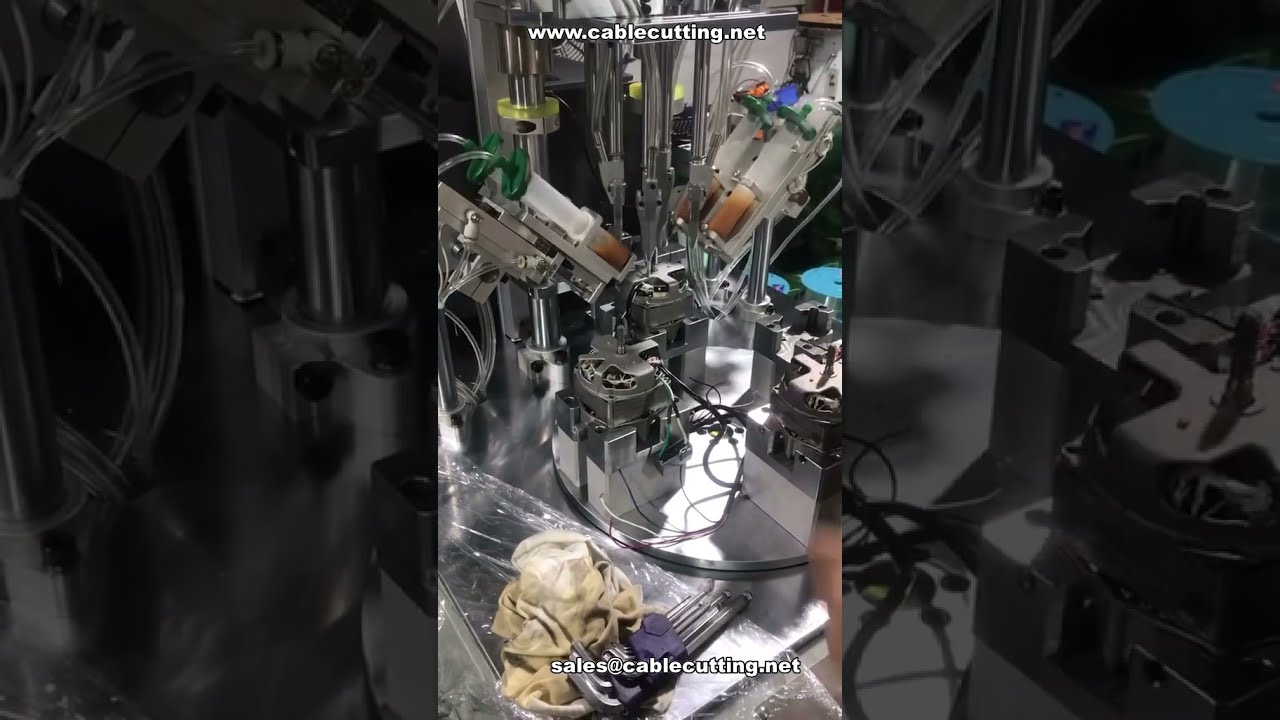 Mesin Dispensing dan Pengencang Sekrup Panjang 1-4 Output untuk Motor | Otomatisasi Perakitan