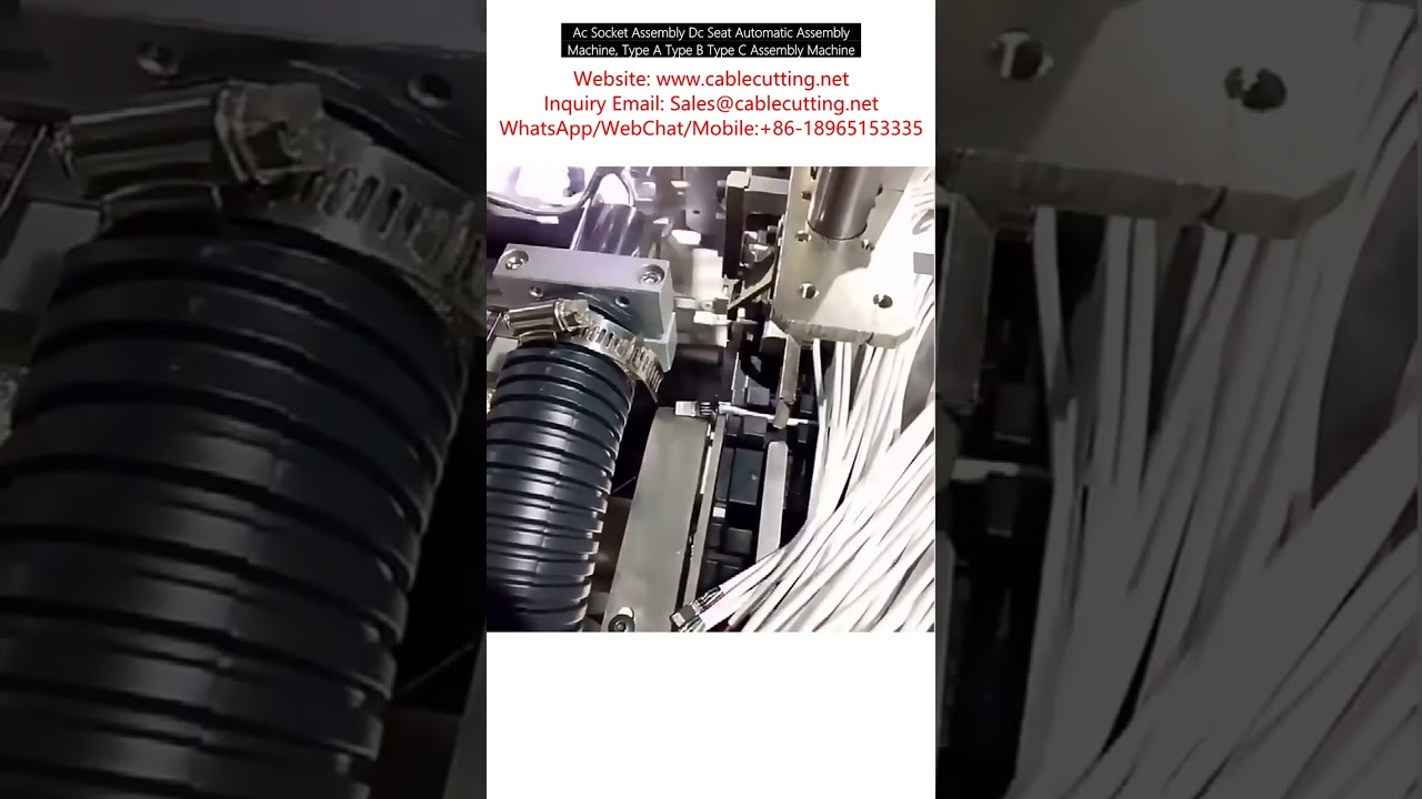 Mesin Perakitan Otomatis Soket AC & Dudukan DC - Tipe A, B, C