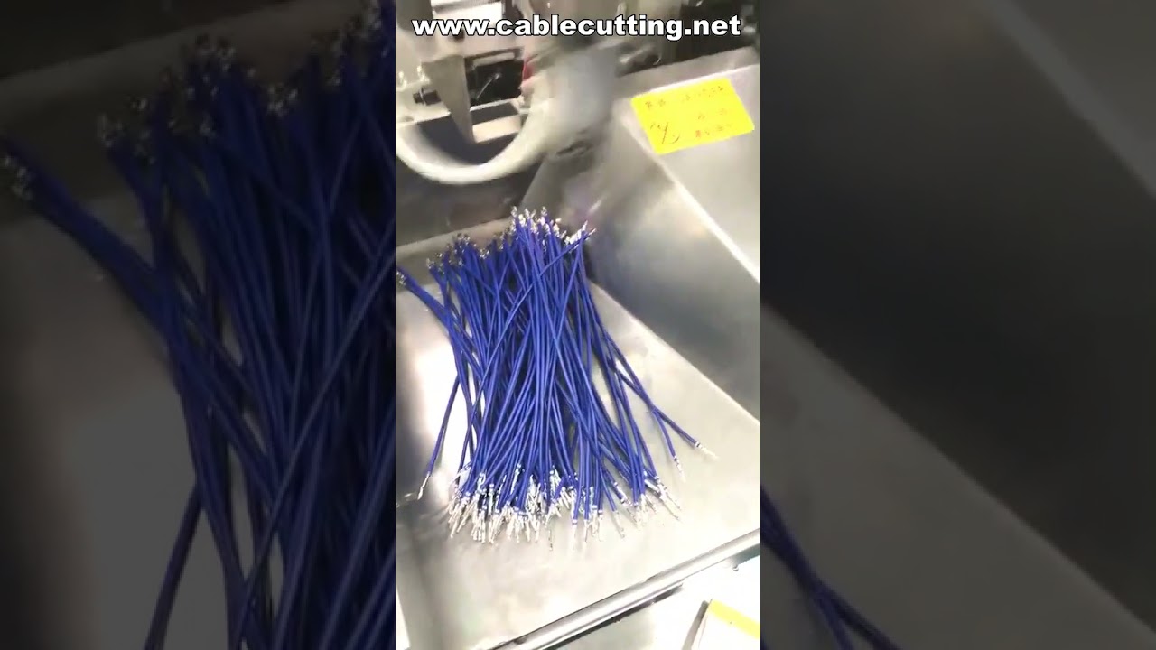 Mesin Crimping Terminal Otomatis Penuh - Pemotongan & Pengupasan Kabel Listrik Industri