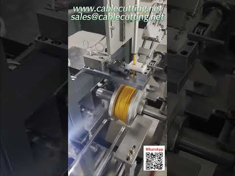 Mesin Spooling Kabel Efisiensi Tinggi: Auto Feeding, Winding, Cutting & Tying Otomatis