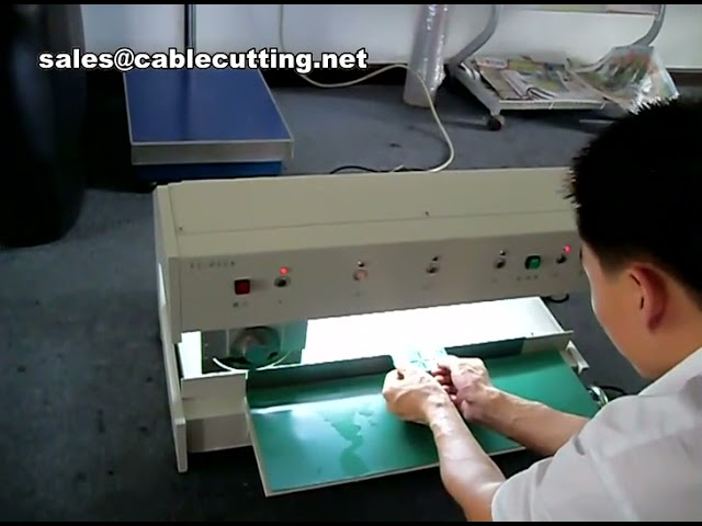 Mesin Pemisah PCB V-Cut dengan Pisau Tahan Lama | Alat Otomatis Pemotong Papan Sirkuit