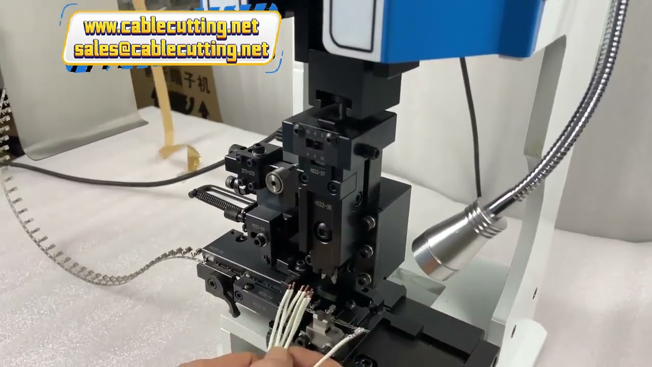 Mecal Type Applicator European Style OTP High Precision CNC Cutting Terminal Applicator Side  Horizo