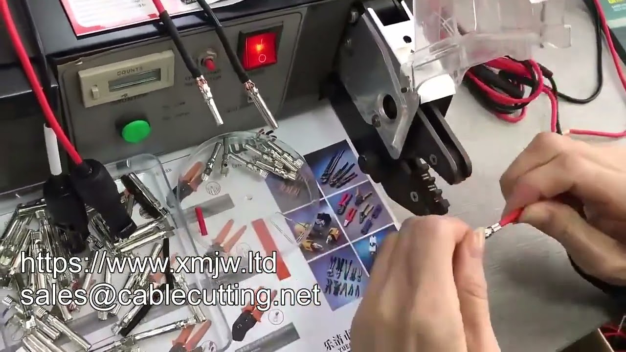 Mesin Crimping Terminal Listrik 220V/110V Serbaguna - Alat Crimp untuk Berbagai Terminal Kabel