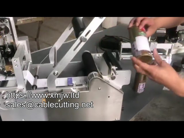 Mesin Label Manual untuk Botol Bulat - Praktis dan Akurat