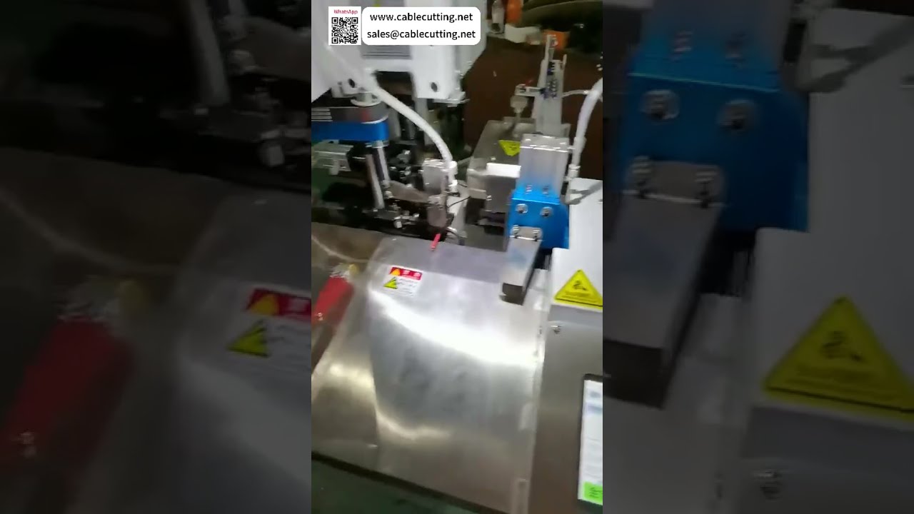 Mesin Crimping Terminal Otomatis dengan Monitor Tekanan untuk Terminal Tyco dan Kabel Harness