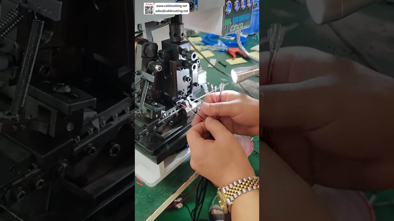 Debugging Sempurna Mesin Kupas & Crimping Kawat Tunggal untuk Terminal Tubular Bulat
