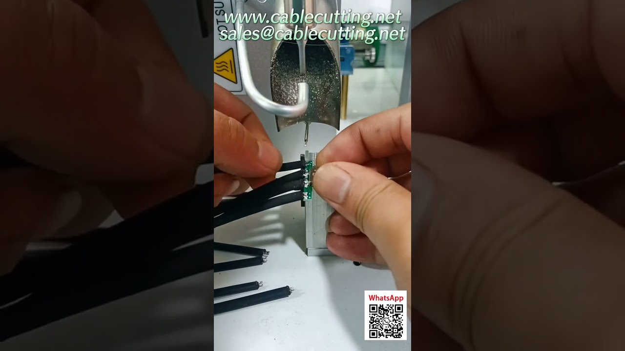 Mesin Las Semi-Otomatis untuk Pengelasan Kabel Power Bank Portabel