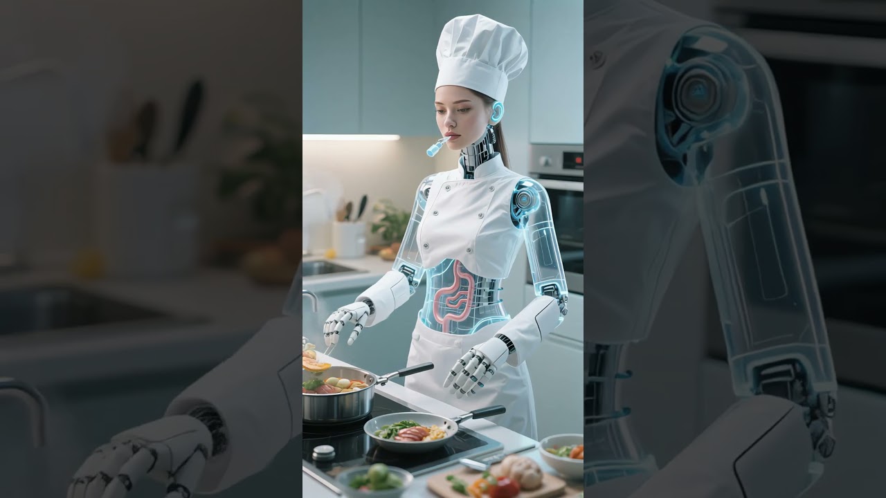 Robot Wanita Canggih untuk Memasak Otomatis - Tingkatkan Efisiensi Dapur Anda