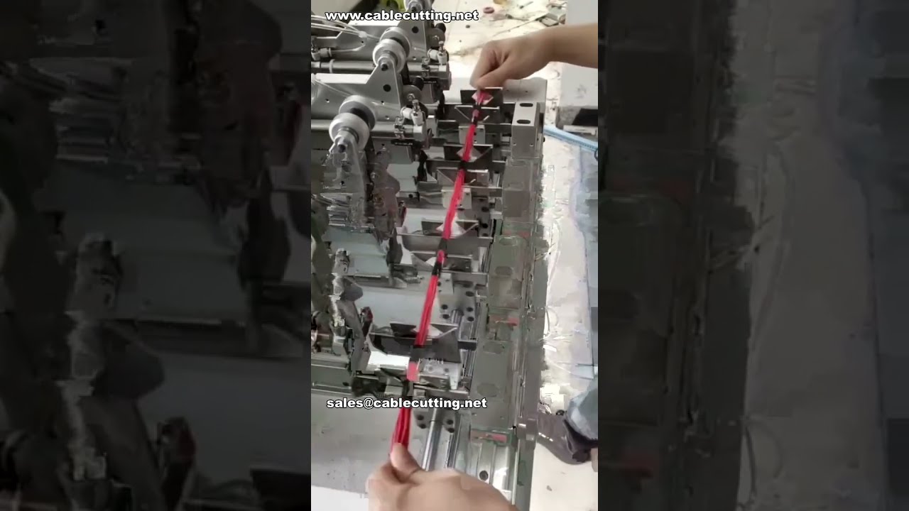 Mesin Taping Spot 4 Titik untuk Kabel Diameter Besar 6-18mm | Video Pabrik Otomatis