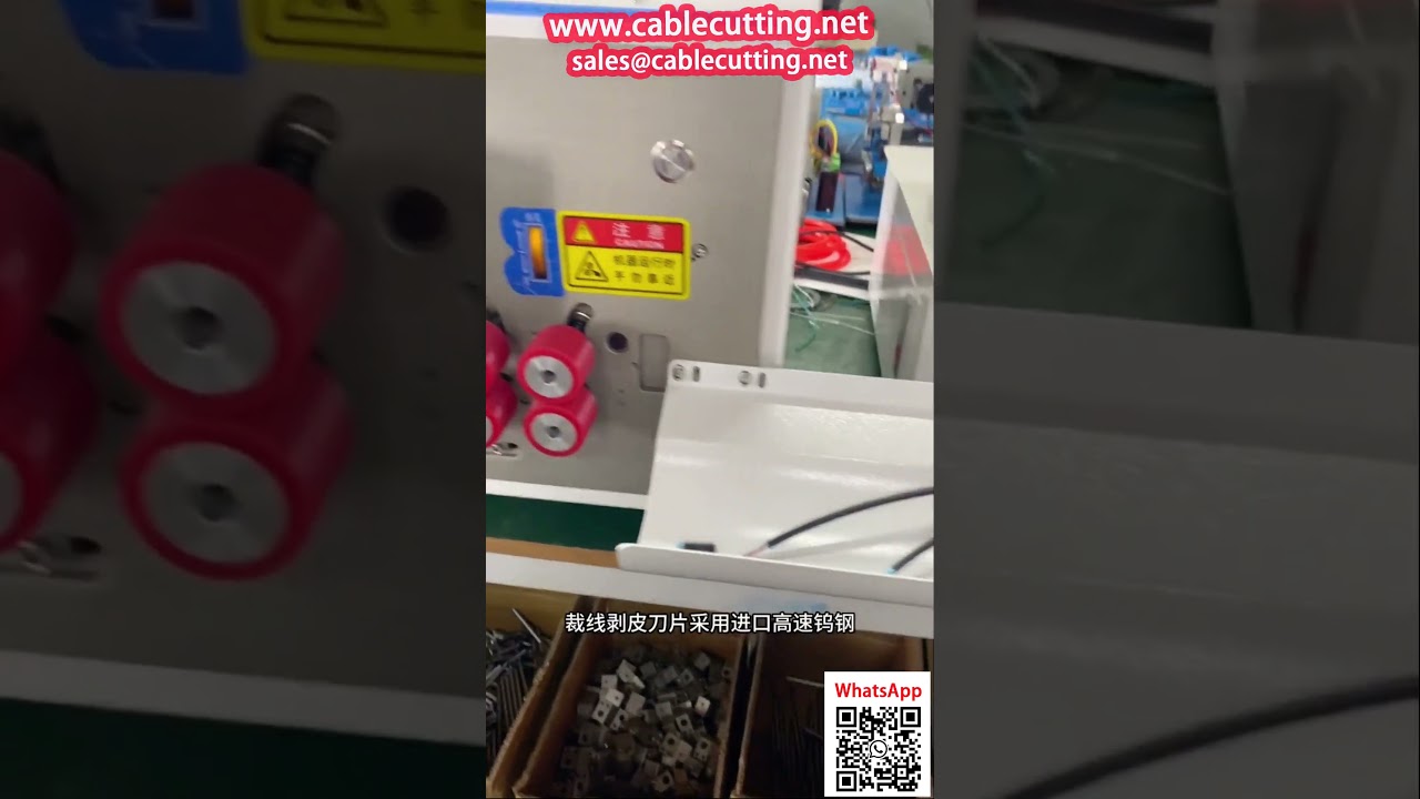 Mesin Pemotong & Pengupas Kabel Ganda Cat 6 yang Kuat – Tingkatkan Efisiensi Produksi