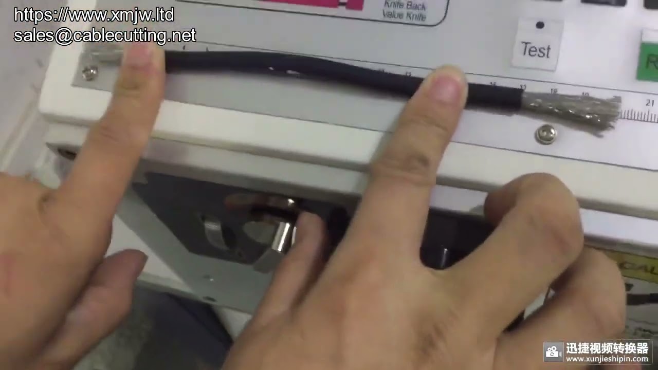 Mesin Pemotong & Pengupas Kabel Otomatis 10sqmm – Presisi Tinggi untuk Kabel Elektronik