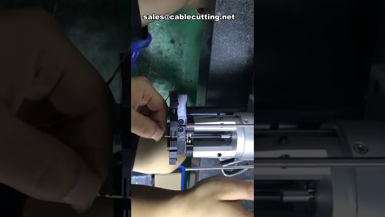 Mesin Pengupas Kabel Koaksial Presisi Tinggi – Otomatisasi Produksi Andal