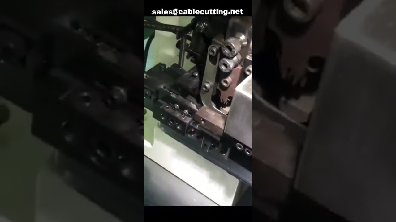 Mesin Crimp dan Potong Kabel Flat Ribbon Otomatis | Mesin Crimping Kabel Datar Otomatis