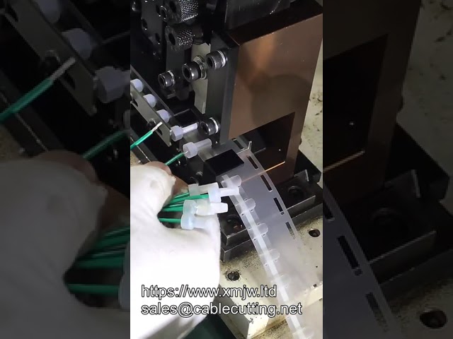 Mesin Crimping Terminal Mute untuk Mobil & NEV dengan Cetakan Aplikator Kustom
