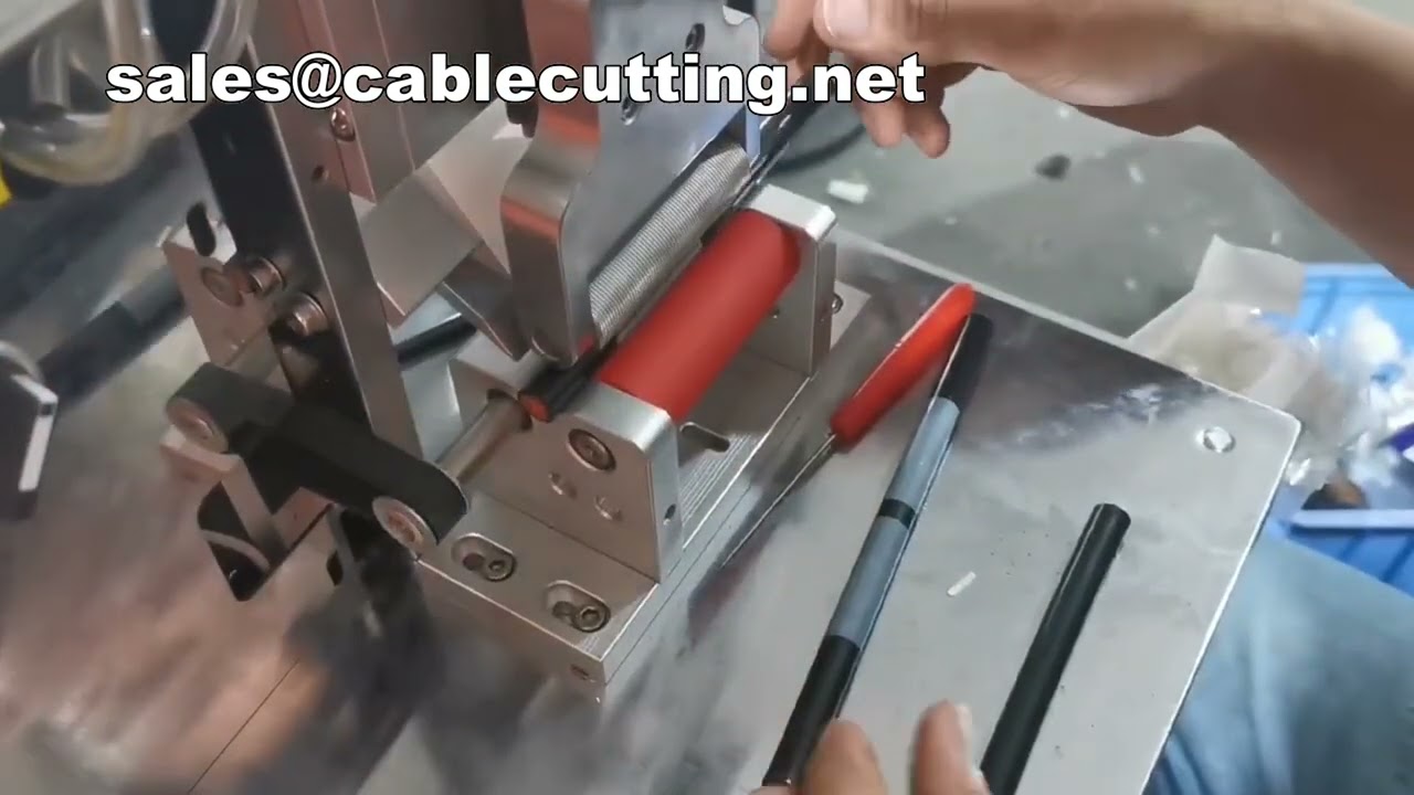 Mesin Label Roll Desktop Otomatis untuk Kabel Pendek (OD 3-12mm) – Dengan Printer Opsional