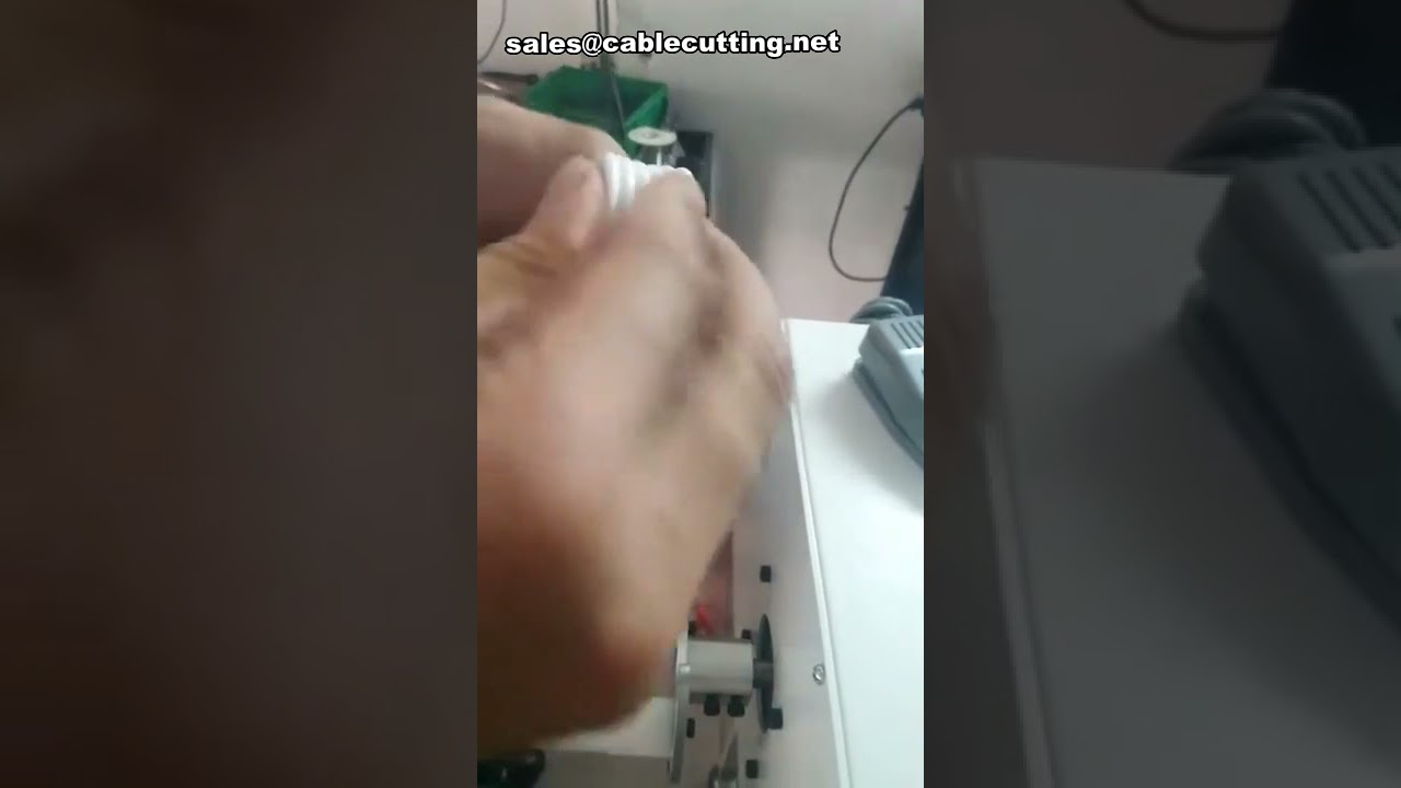 Mesin Gulung Kabel USB Otomatis – Alat Winding dan Binding Kabel