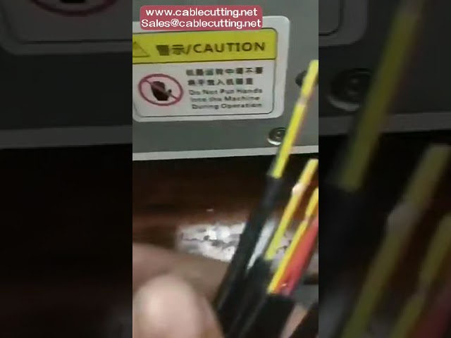 Mesin Pengupas Kabel Berpelindung: Multi Core, Kabel Datar, Kawat Paralel Ganda untuk Industri