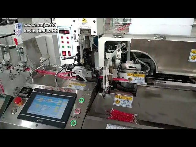 Mesin Stripping, Crimping Terminal, dan Dipping Kabel AWG32-16 Otomatis 5 Kawat 110V/220V