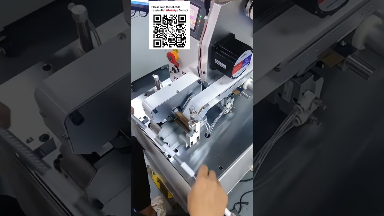 Mesin Aplikator & Pencetak Label Kabel Harness Otomatis | Otomatisasi Labeling