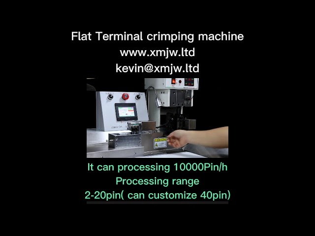 Mesin Crimping Terminal Flat - Presisi Tinggi untuk Otomatisasi Pabrik