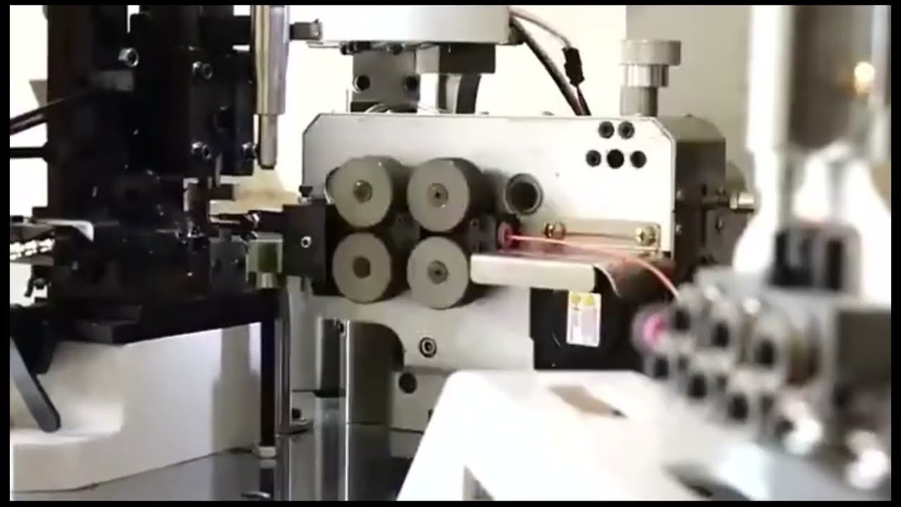 Mesin Crimping Otomatis 4 Kawat 5 Sisi | Mesin Crimping Gabungan Kabel